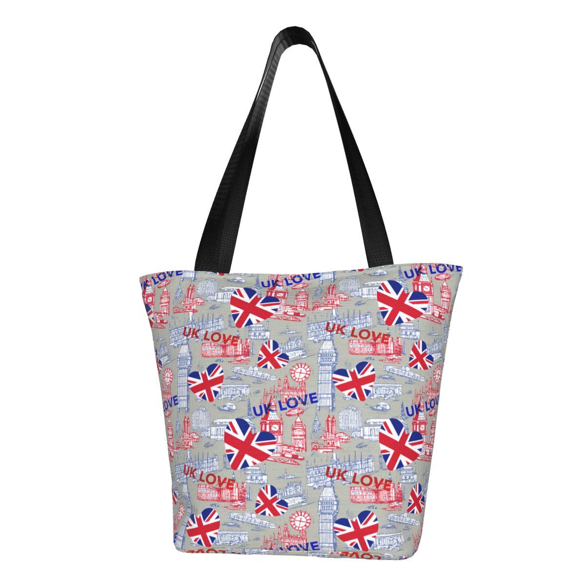 Women Bags Uk - Custom Flag Of The UK Love