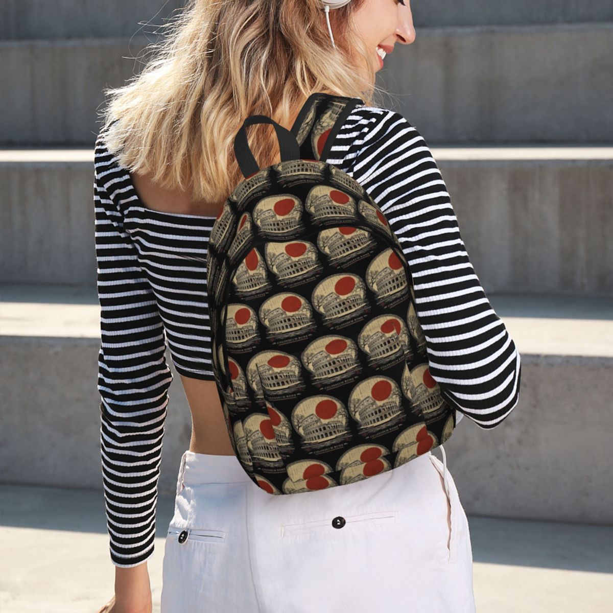Women Bags Rome - Colosseum Rome Backpack Hot Sale Daypack