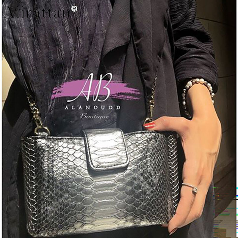 Women Bags In Dubai - Dubai New Snake Pattern Bags 2025