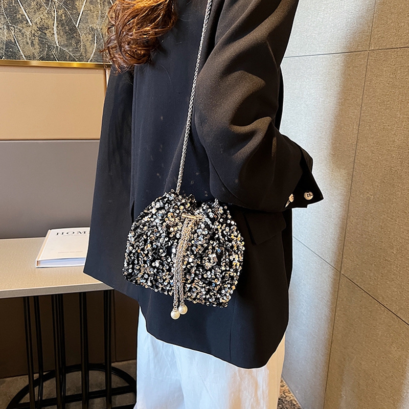 Women'S Bags New Look - Good-looking Personality Sequin Women's New Korean