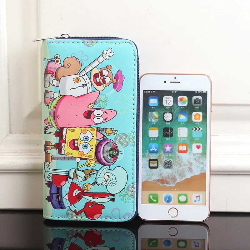 Women Bags And Purses - New SpongeBob SquarePants Long Wallet for