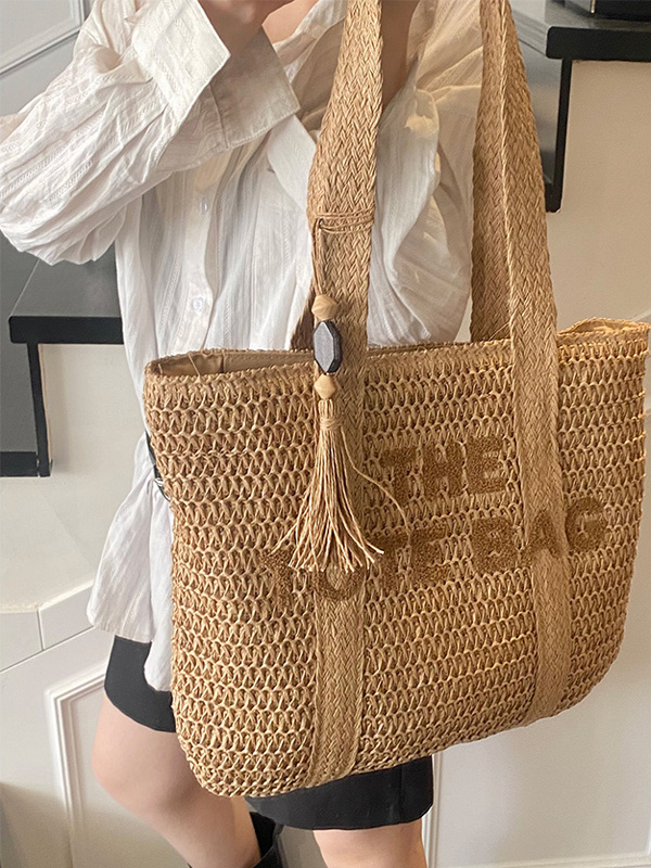 Women Bags Aldo - Summer Beach Travel Large Capacity Straw