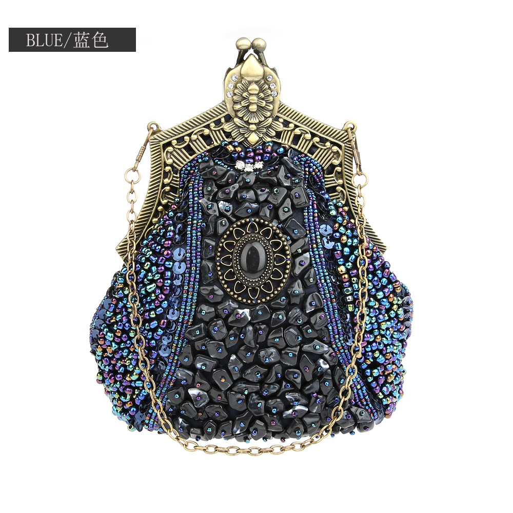 Women Bags Aldo - Retro Fashion Pearl Sequin Beaded Clutches