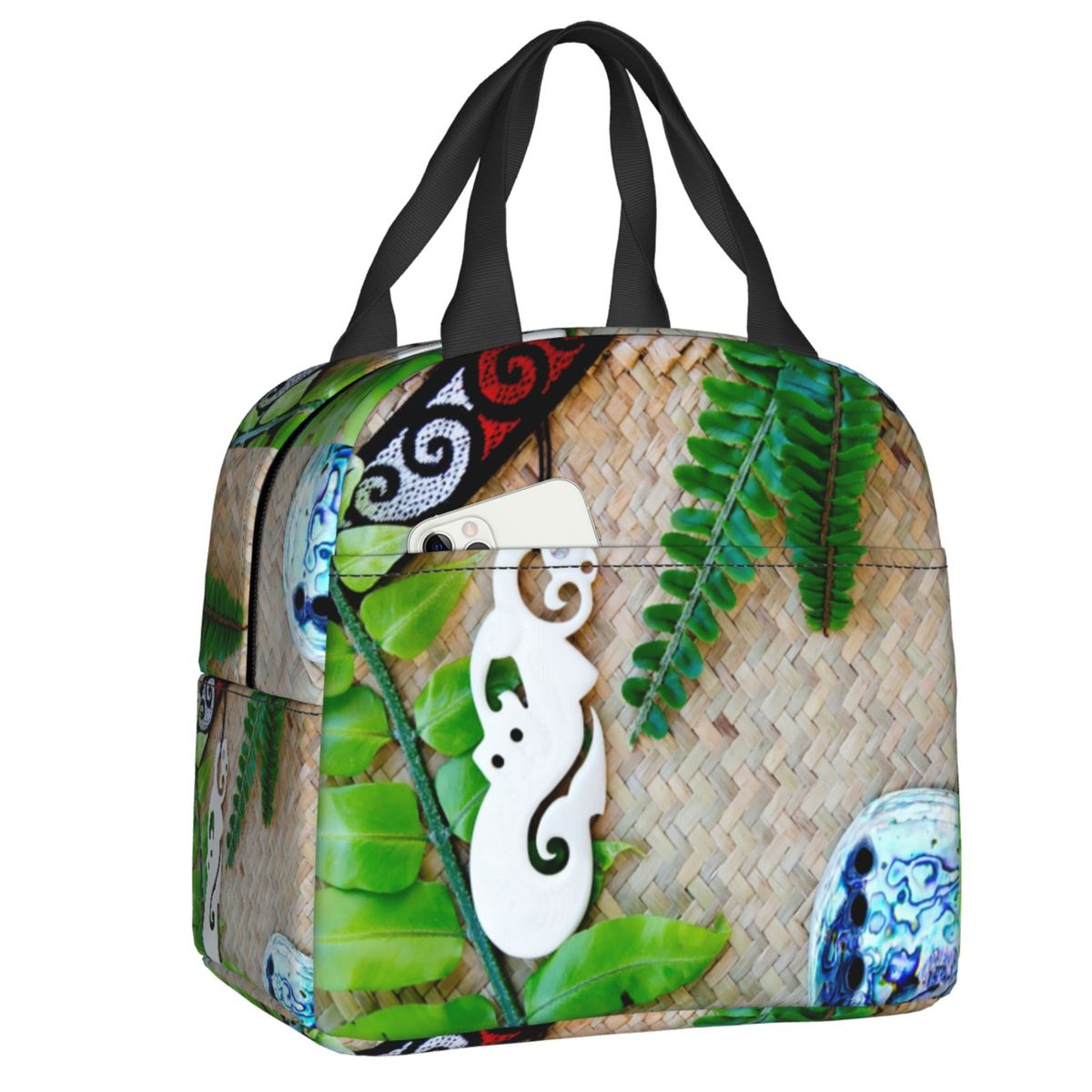 Women Bags Nz - Custom NZ Maoris Theme Lunch Bag