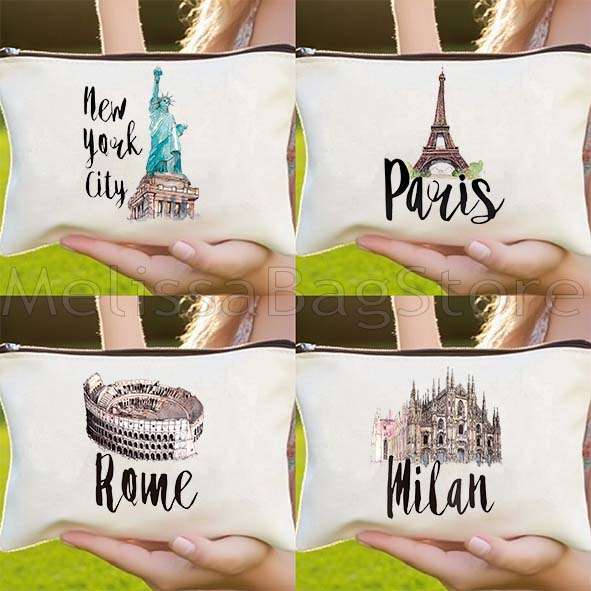 Women Bags Rome - New York Paris London Rome City