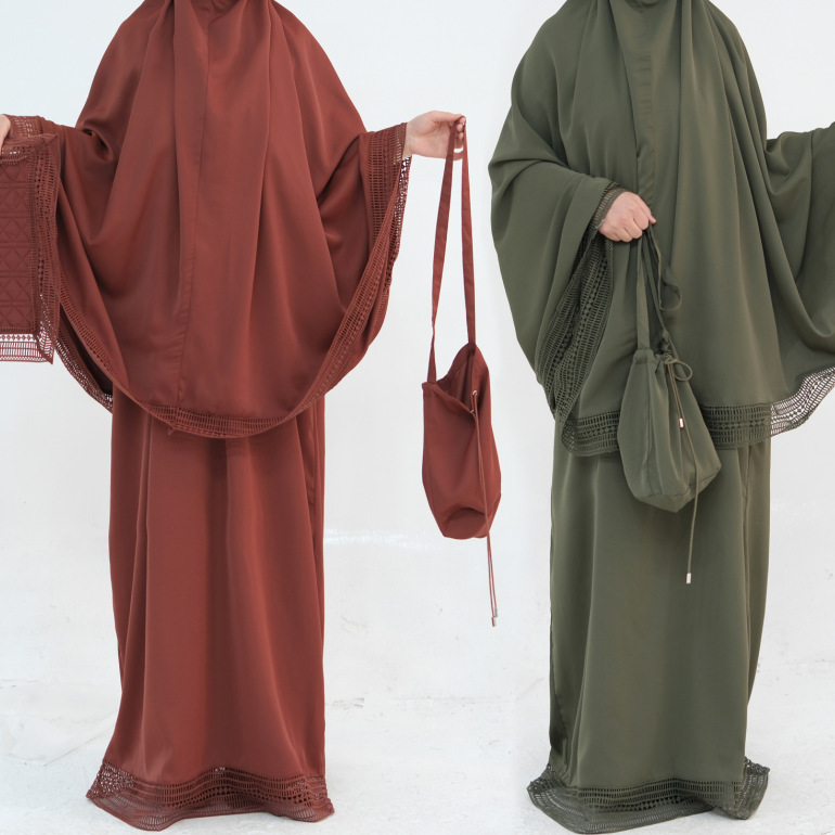 Muslim 4 Piece Set Women Skirt - Women Bags In Dubai 评论和价格
