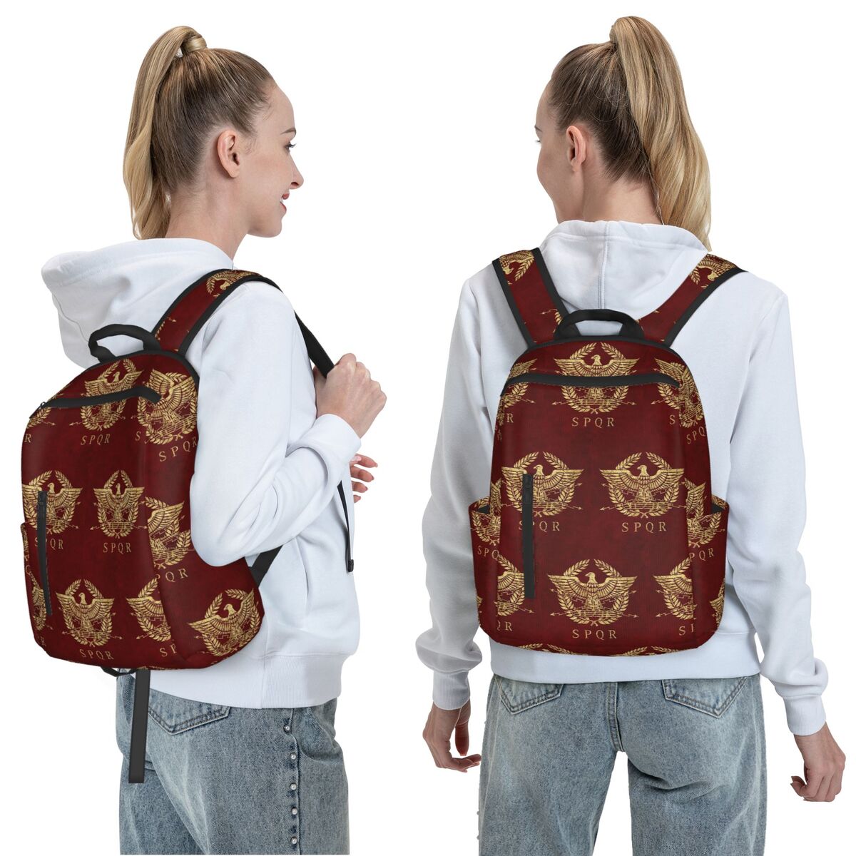 Rome SPQR Roman Backpack Daypa - Women Bags Rome 评论和价格