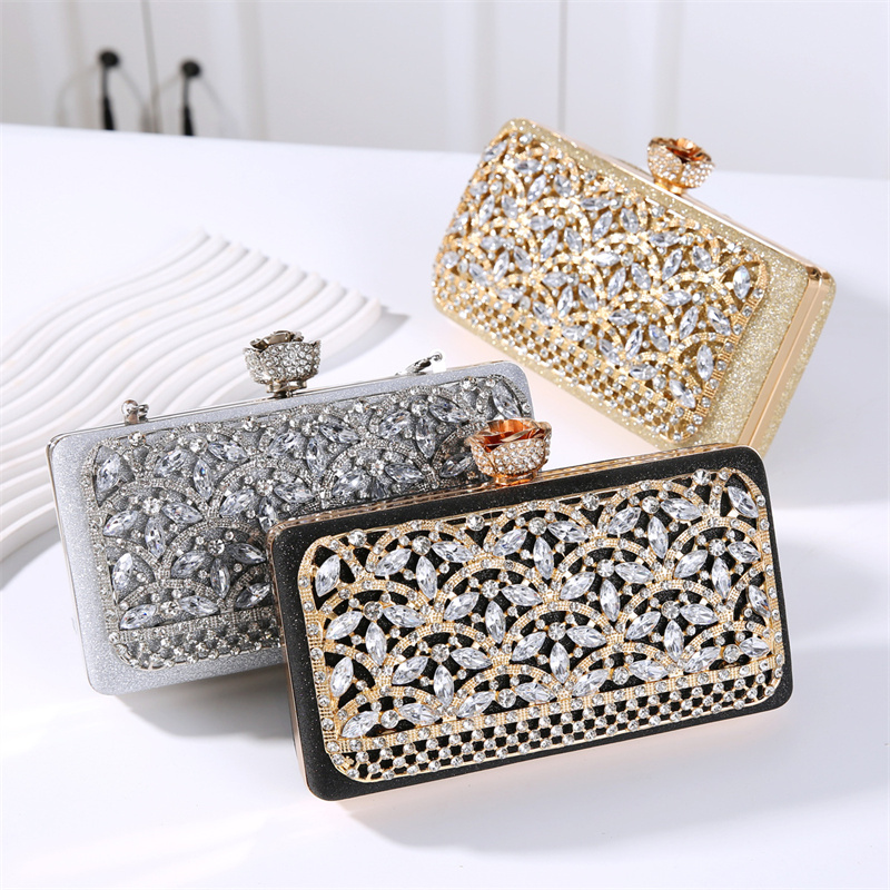 Luxury Diamond Metal Frame Eve - Women Bags In Dubai 评论和价格