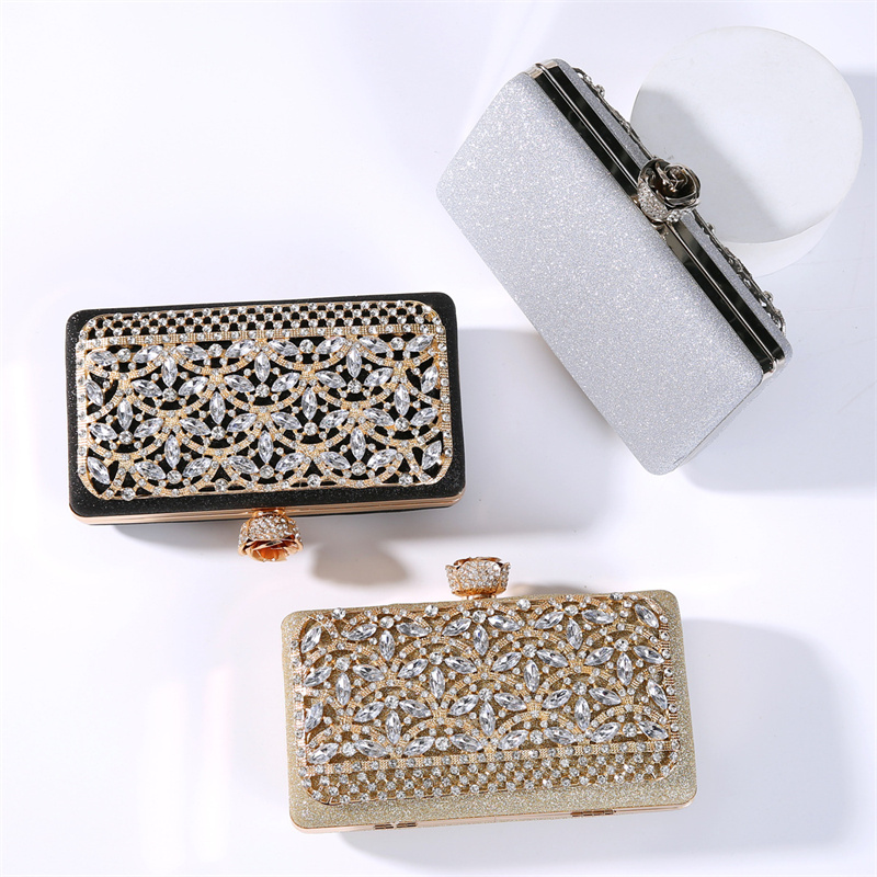 Luxury Diamond Metal Frame Eve - Women Bags In Dubai 评论和价格