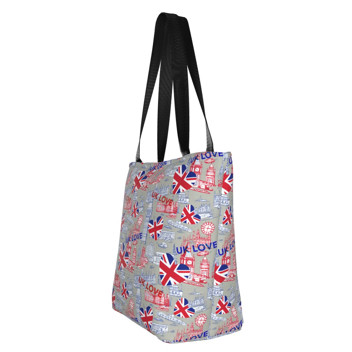 Custom Flag Of The UK Love Gro - Women Bags Uk 评论和价格