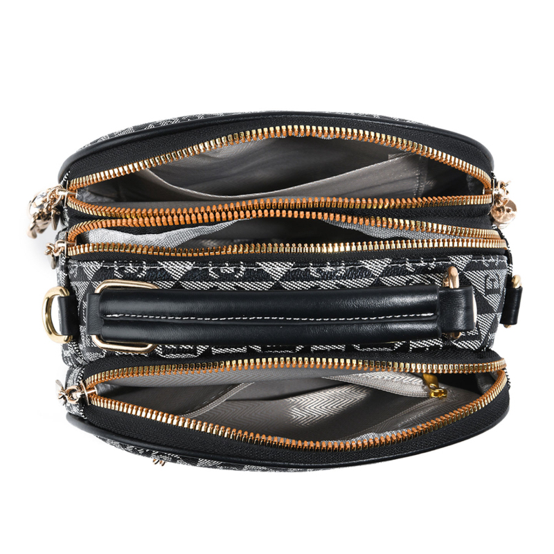 3-piece letter print mini roun - Women Bags Mini 评论和价格