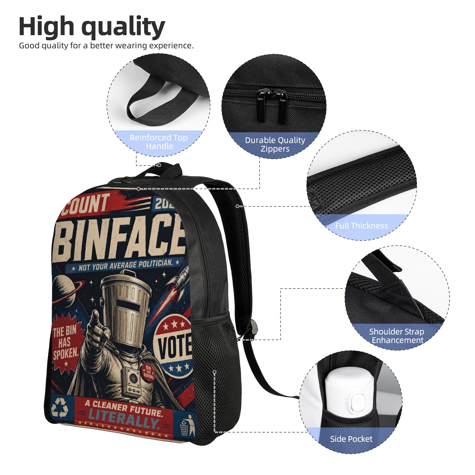 Count Binface Vote Binface UK  - Women Bags Uk 评论和价格