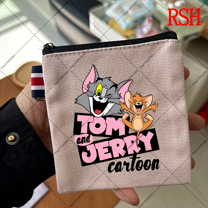 Tom and Jerry Coin Pouch Carto - Women Bags Mini 评论和价格