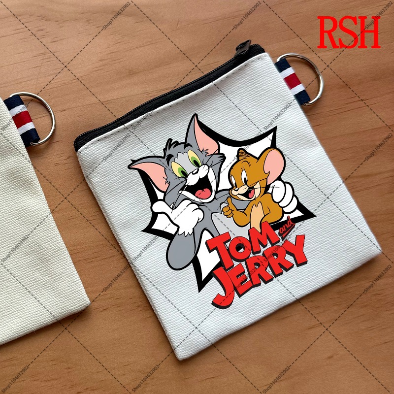 Tom and Jerry Coin Pouch Carto - Women Bags Mini 评论和价格