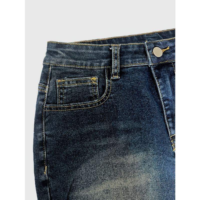 Summer Denim Retro Short Skirt - Women Bags Mini 评论和价格