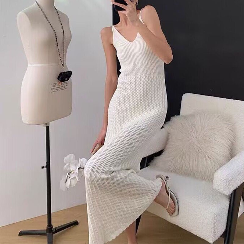 Strap Knitted Dress Summer New - Women'S Bags New Look 评论和价格