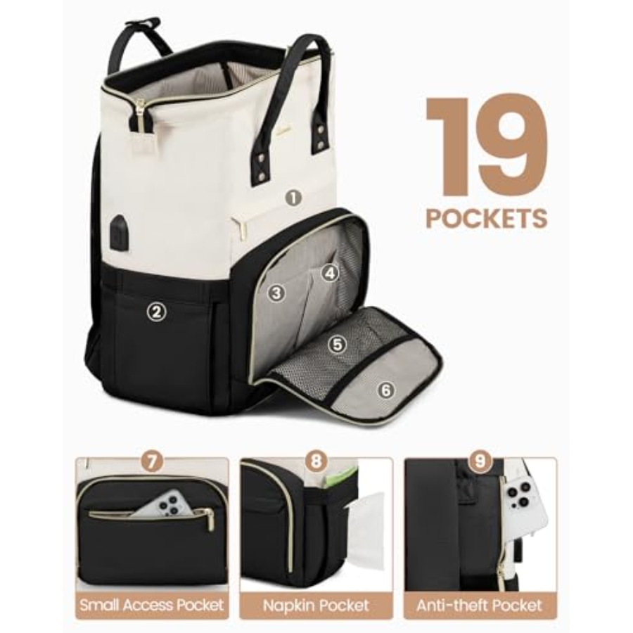 Laptop Backpack for Women, Fas - Women Bags And Purses 评论和价格
