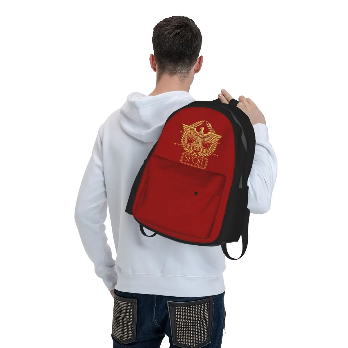 Rome SPQR Roman Backpack Stude - Women Bags Rome 评论和价格