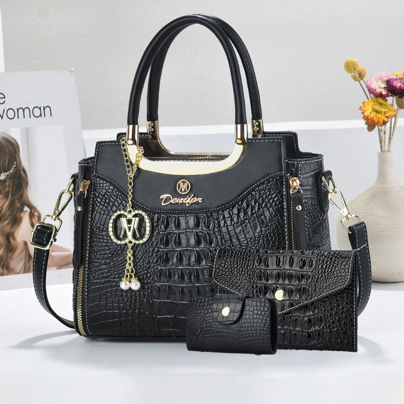 Women's Crocodile Texture Hand - Women Bags Crossbody 评论和价格