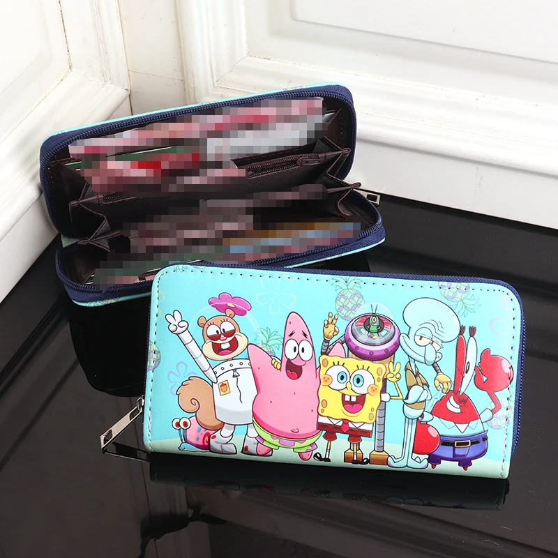 New SpongeBob SquarePants Long - Women Bags And Purses 评论和价格