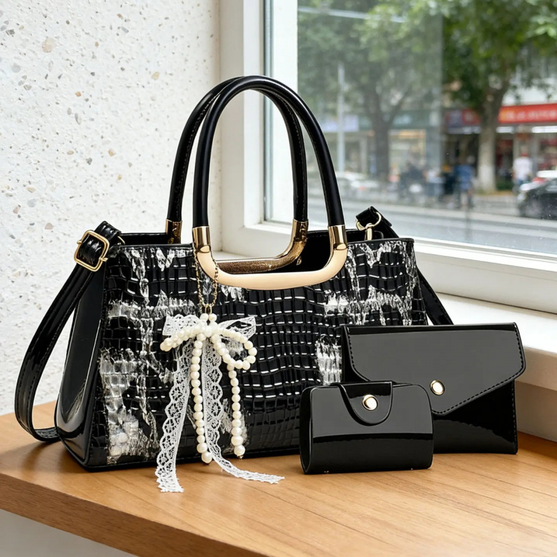 Women's Handbag Set, Crocodile - Women Bags Crossbody 评论和价格