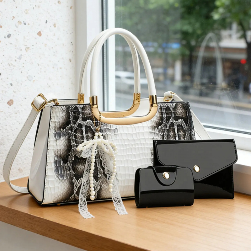Women's Handbag Set, Crocodile - Women Bags Crossbody 评论和价格
