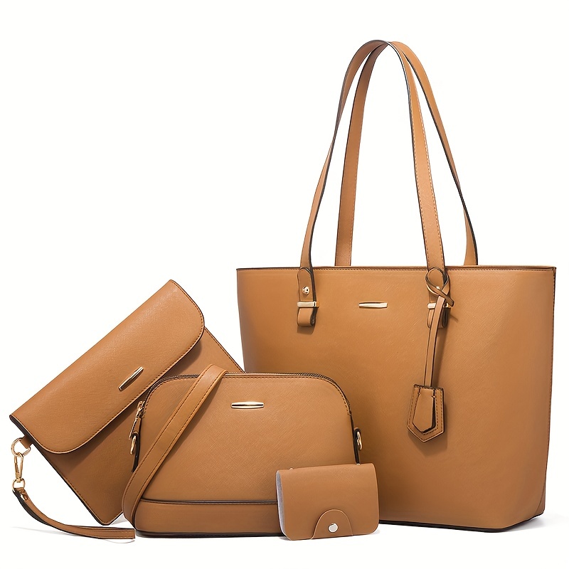 4pcs Fashion Women's Bag Sets  - Women Bags Crossbody 评论和价格