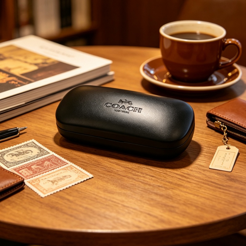 COACH Black Hard Glasses Case  - Women Bags Coach 评论和价格