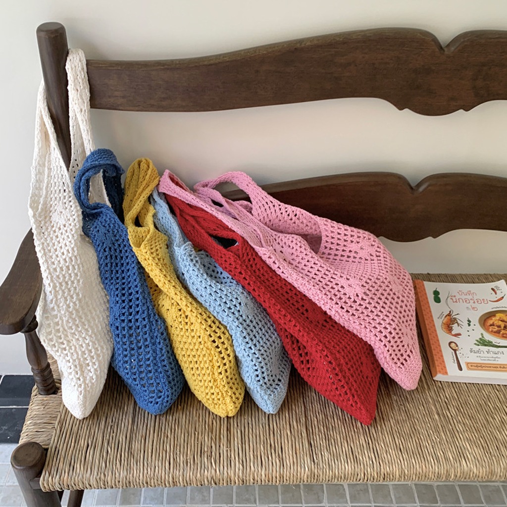 Crochet Bag Handmade Hollow Ou - Women Bags Aldo 评论和价格
