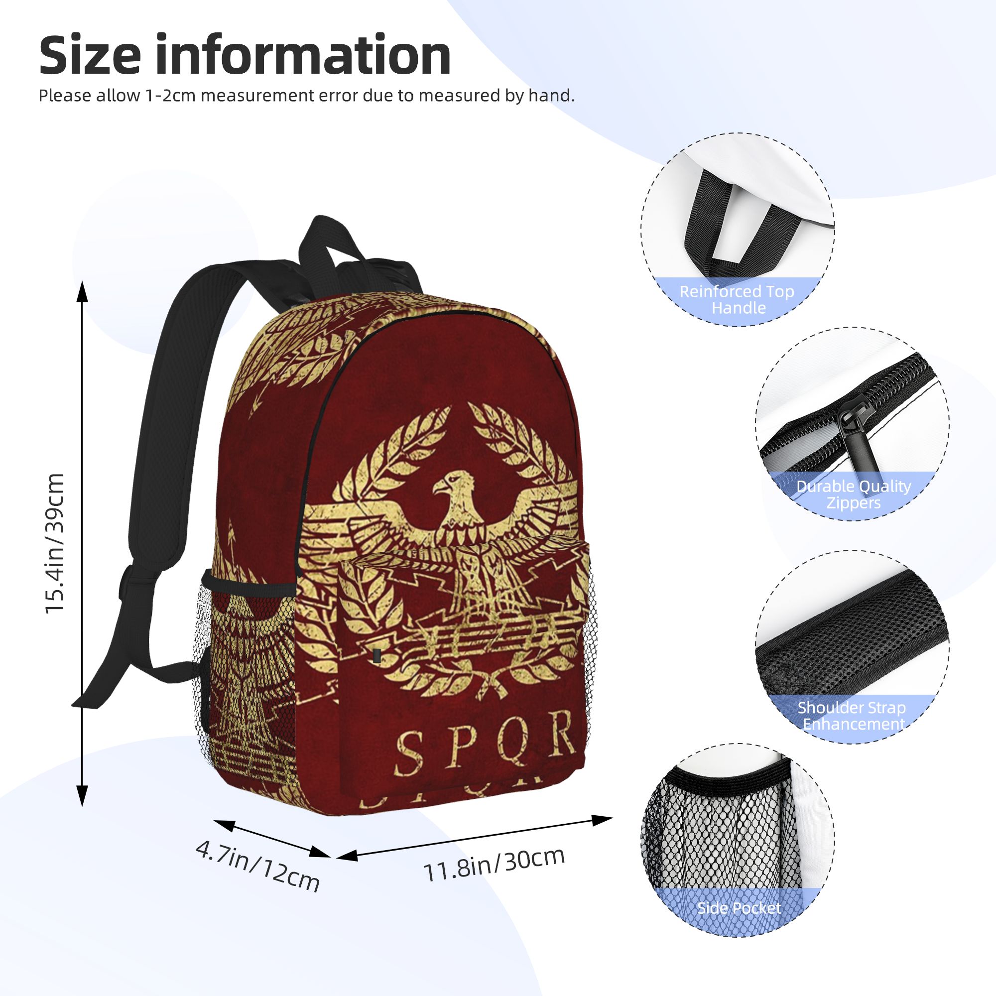Rome SPQR Roman Backpack Hot S - Women Bags Rome 评论和价格