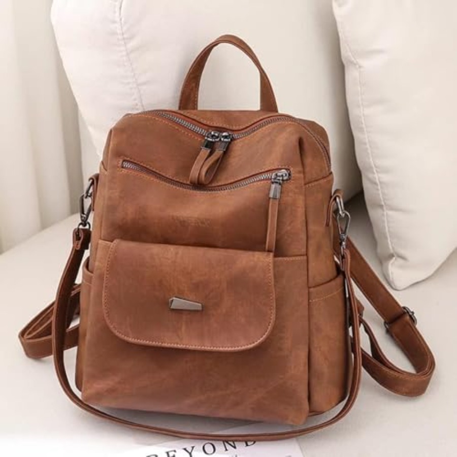 PU Leather Backpack Purse for  - Women Bags And Purses 评论和价格