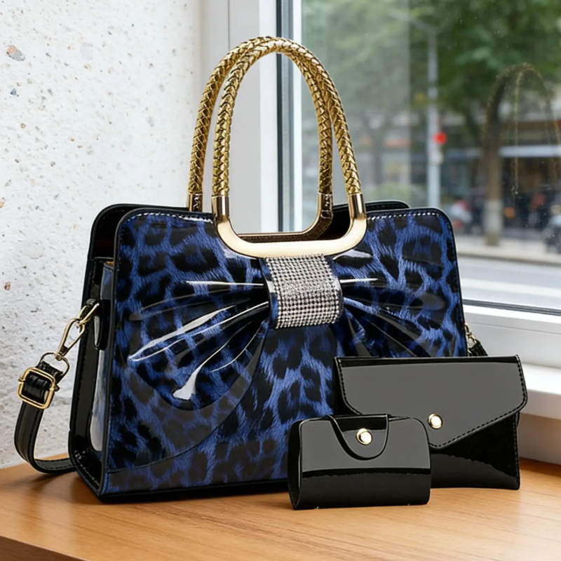 Butterfly Knot Leopard Print W - Women Bags Crossbody 评论和价格